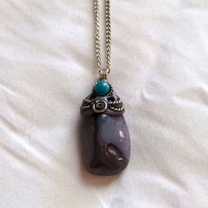 Agate necklace